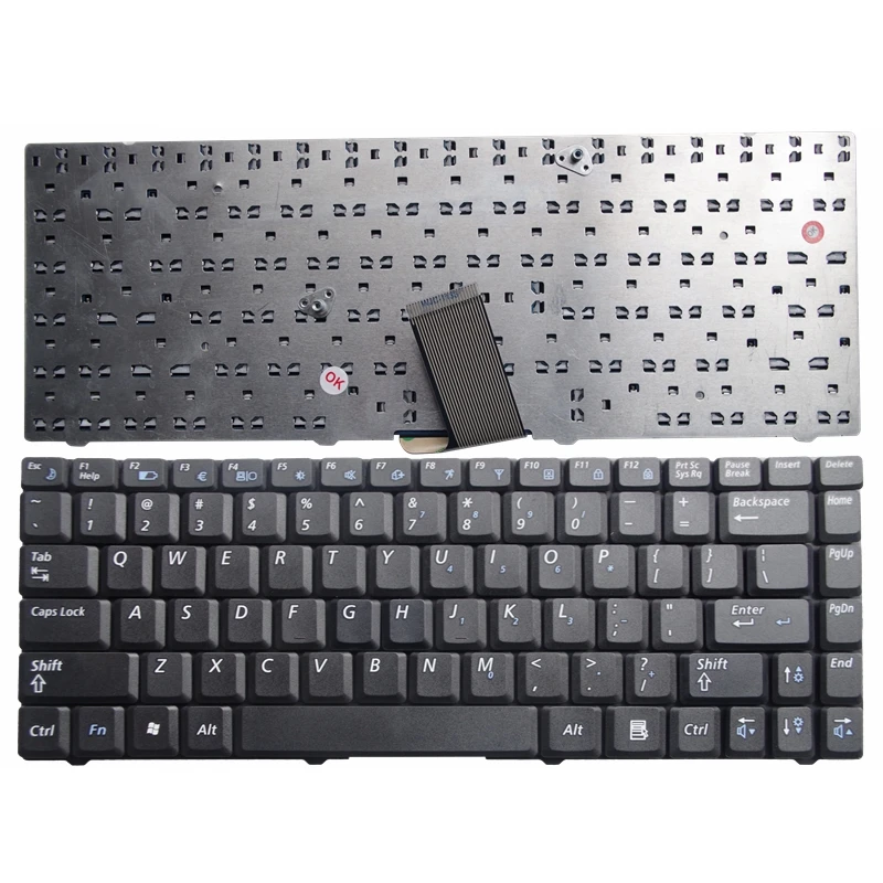 Новинка Клавиатура для ноутбука Samsung NP R525 R519 R719 R618 R538 P580 R528 R530 R540 R620 R517 R523 RV508