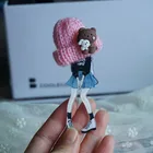 Большая Милая акриловая брошь для женщин, значок для девушек, шерстяной значок для рюкзака, подарки для друзей