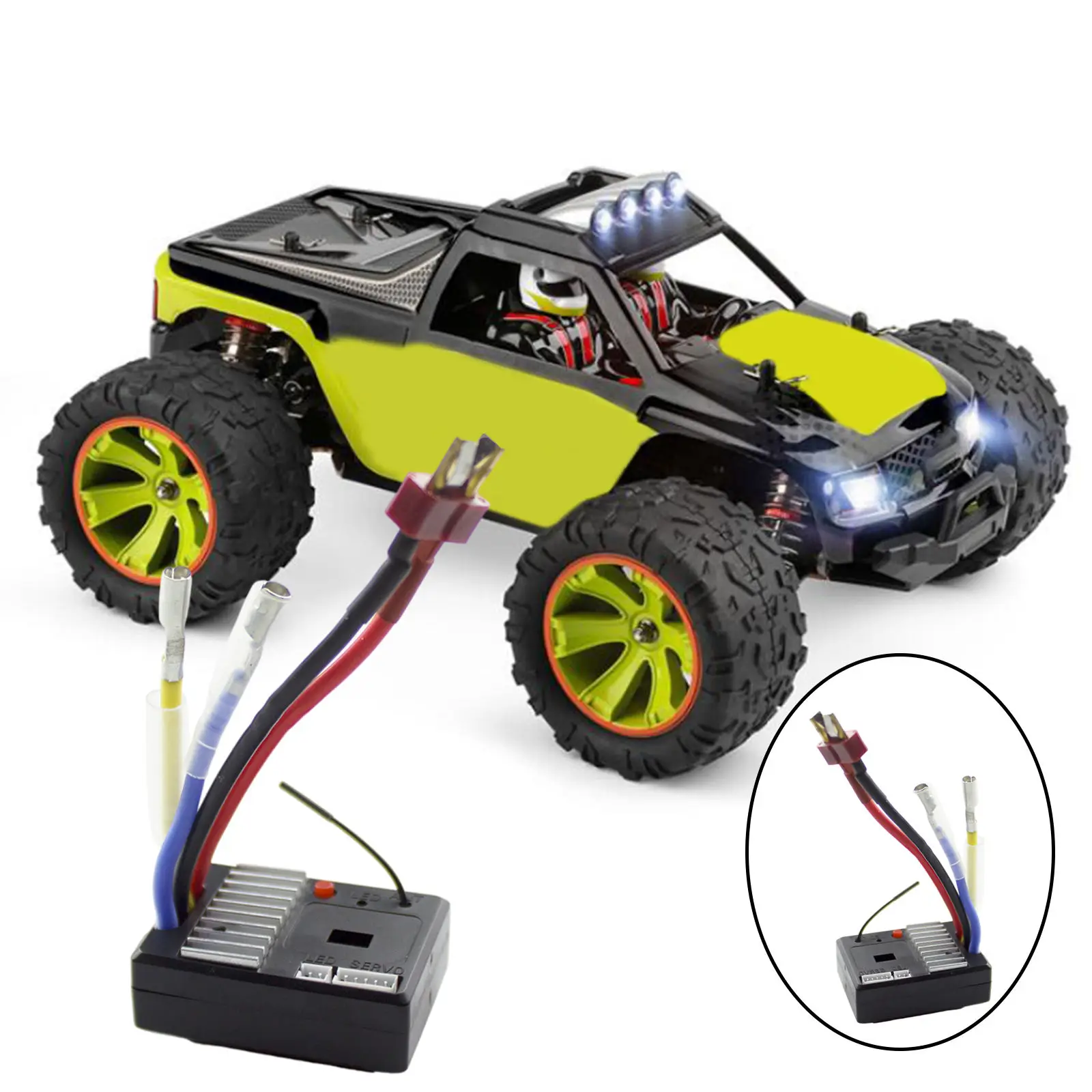 

RC Car Spare Parts 3in1 Circuit Board Receiver Motherboard for Wltoys 144001 144002 124018 124019 Upgrade Accessories