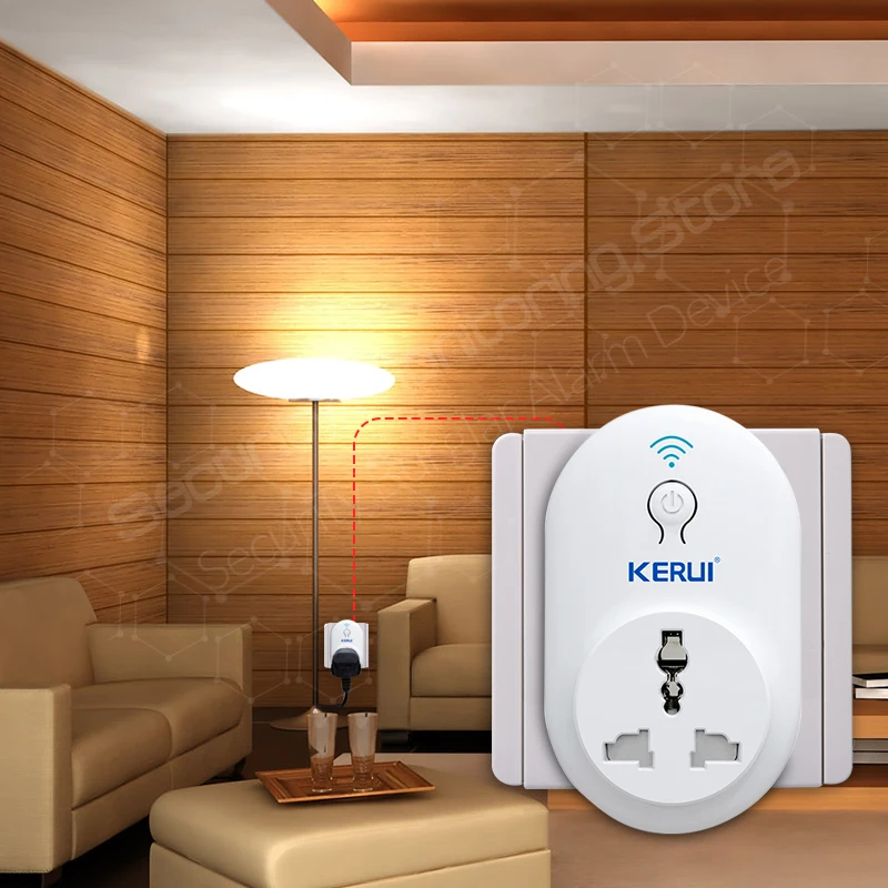 KERUI S72 Wifi Smart 10A 2200 Вт Разъем для мобильного Iphone Android приложение управление