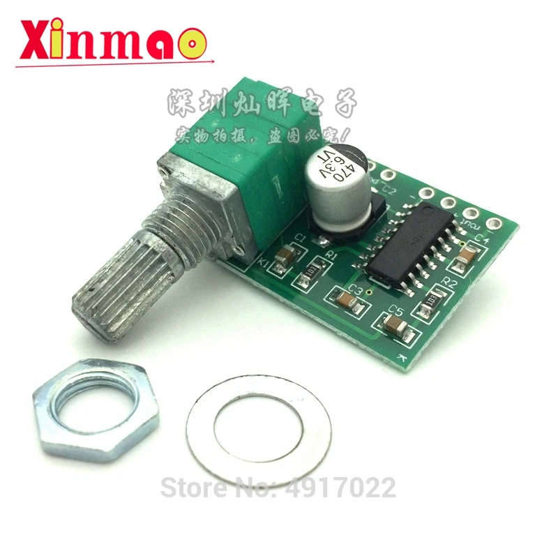 Mini PAM8403 DC 5V Power Audio Amplifier Board 2 Channel 3W W Volume Control / USB * Potentionmeter | Инструменты