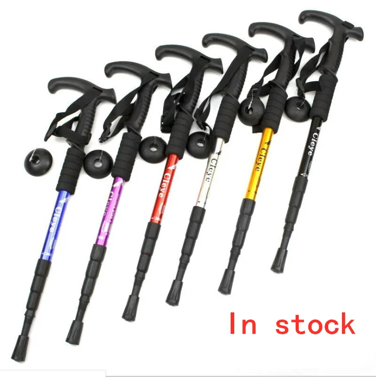 Амортизатор из алюминиевого сплава Т образная ручка палка для скалолазания