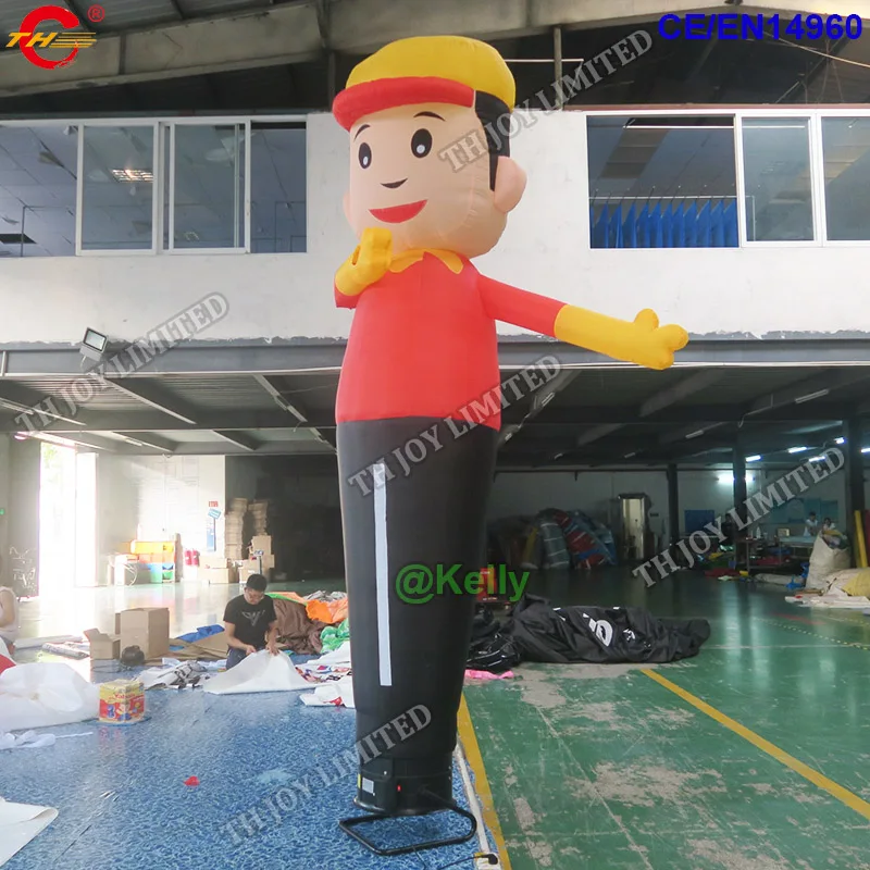 Надувной танцор высотой 3 м для коммерческой рекламы надувной человек танцев на