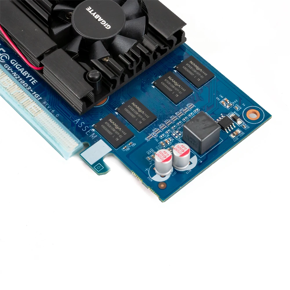 Gigabyte GV N210D3 1GI видеокарты 64 бит G 210 1G GDDR3 HDMI DVI VGA для Nvidia Geforce G210 оригинальная б/у