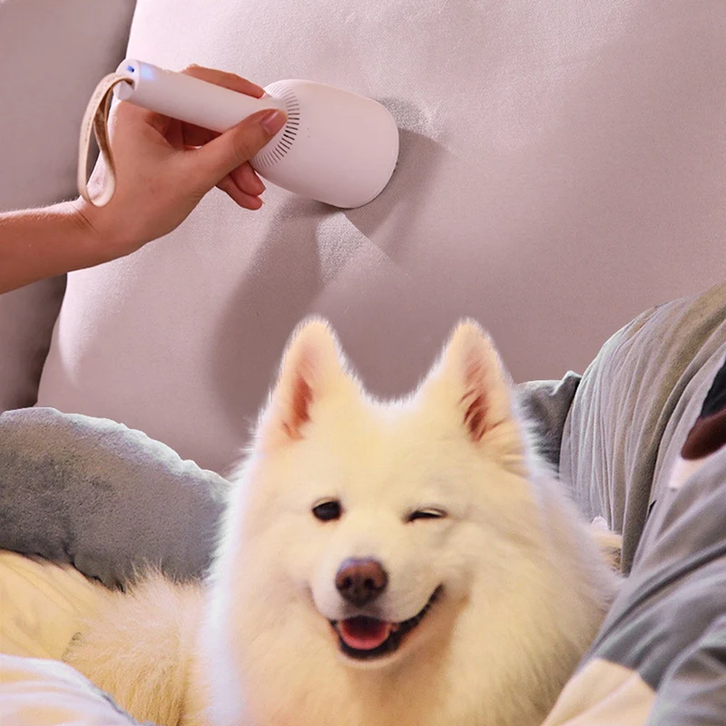 Портативный практичный электрический настольный или автомобильный пылесос для