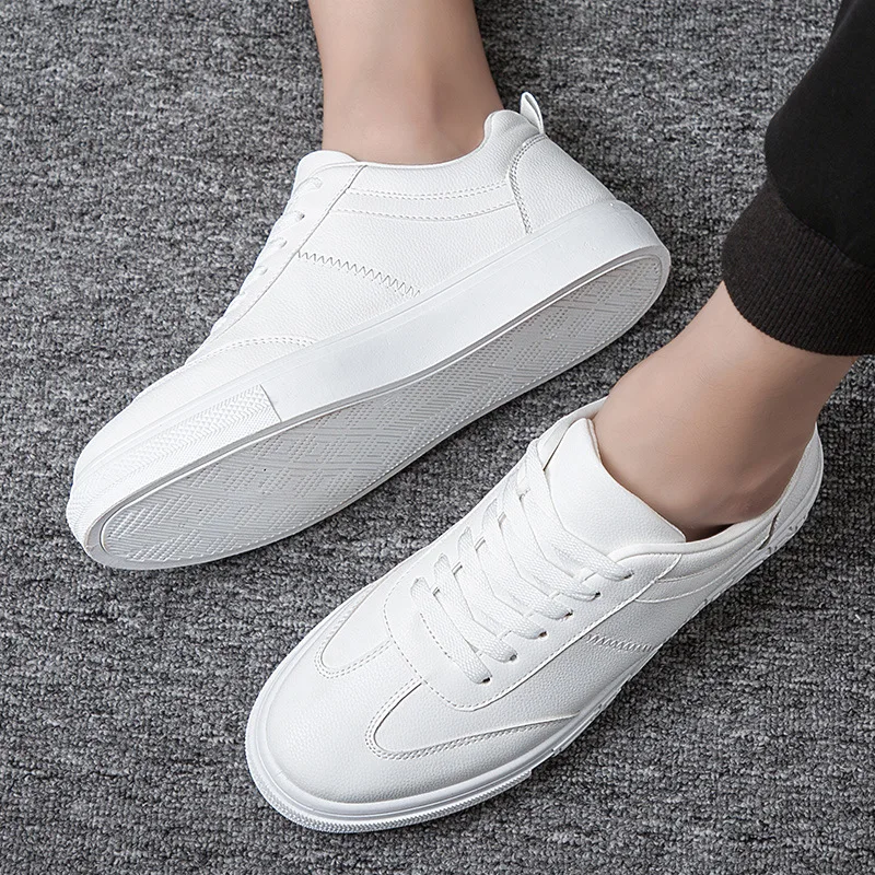 

Hot Sale White Men's Sneakers Light Casual Shoes For Men Breathable Black Men Shoes Big Size Tenis Masculino Zapatos Hombre