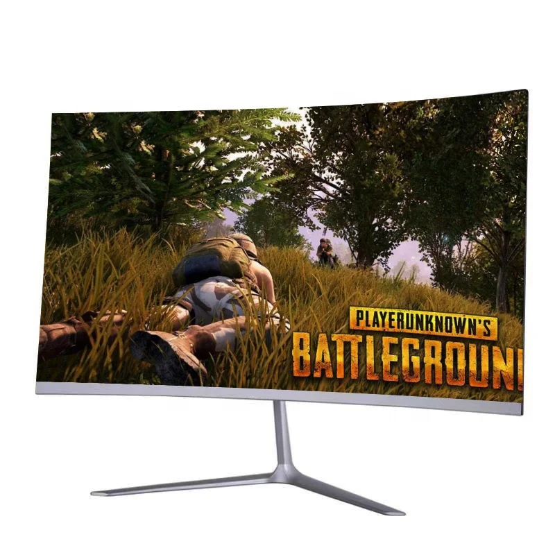 Kopen 2019 Nieuwe Ultra Dunne Full Hd 1K 24 Inch Ips Panel Led Gebogen Frameloze Computer Monitor