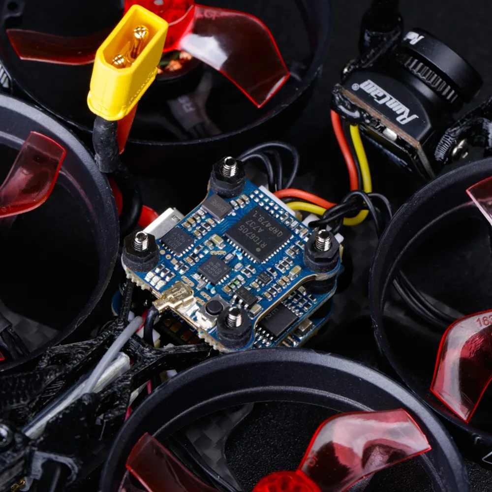 IFlight TurboBee 77R 77mm 2-4S FPV WOOP с sucex Micro 16x16 Tower/Caddx. us Turbo Eos2 камера/1103 10000KV мотор для FPV RC
