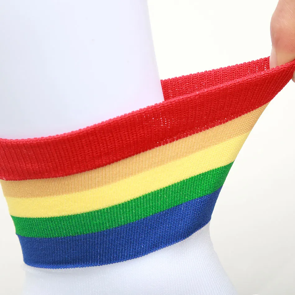 2/3/6 пар/партия повседневные носки в радужную полоску ажурные женские летние