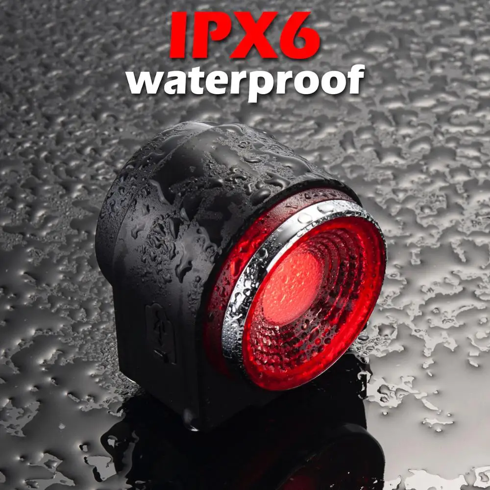 Велосипедный задний фонарь тормозной светильник онарь сигнализация от взлома