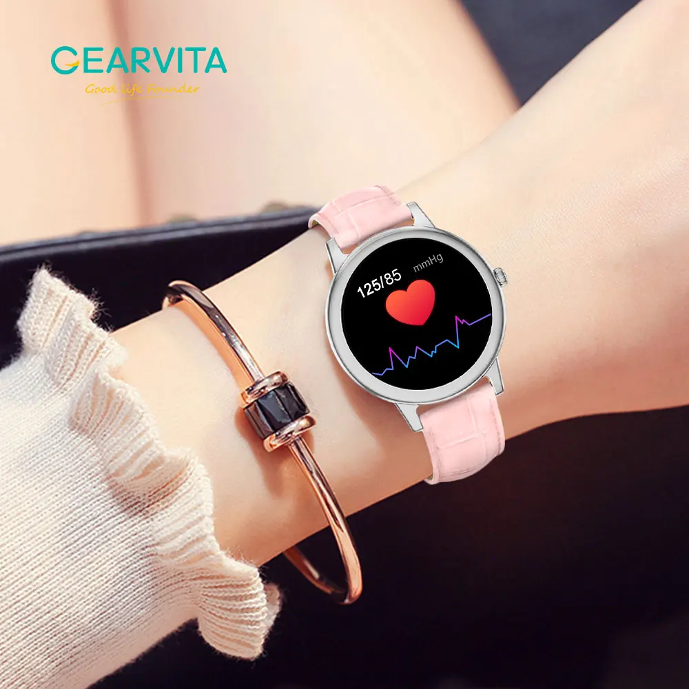 

Gearvita E10 Smart Watch GPS Heart Rate Monitor Blood Pressure IP68 Waterproof Stopwatch Women Smartwatch