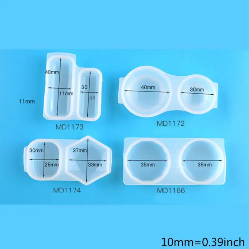 

DIY Handmade Crystal Glue Mold Set Energy Pattern stickers Resin Pendant Jewelry