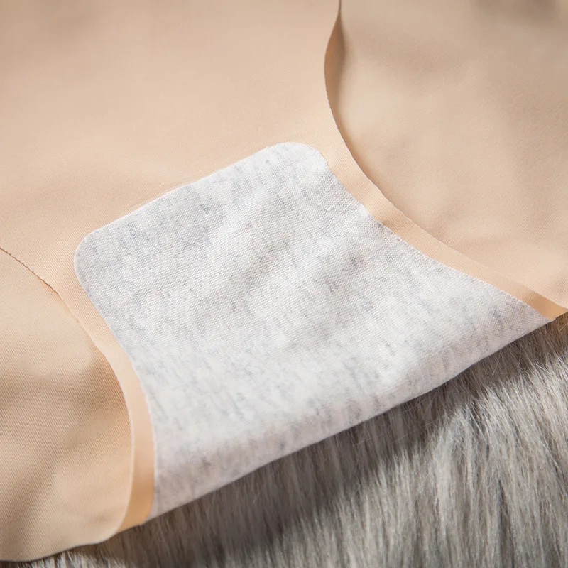 5 шт. женские Ice silk non с тонкими чашками незаметное ультра-тонкие волны трусики