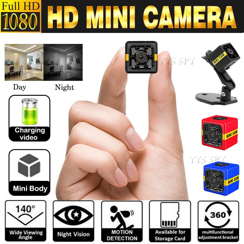 

New 1080P HD Mini Camera Auto IR Night Vision Motion Detection Micro Cam DVR Video Recorder Camara Espia Support Hidden TF Card