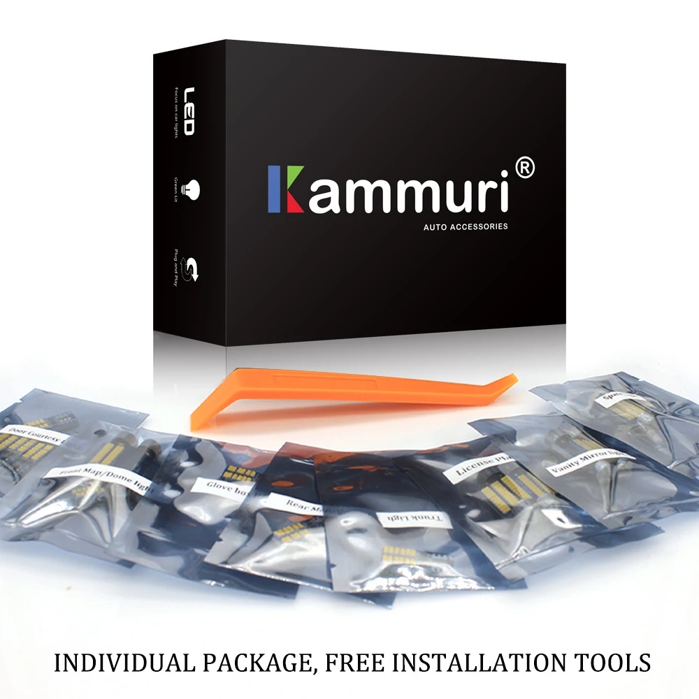 21 шт. белые светодиодные с Canbus автомобильный интерьерный светильник посылка