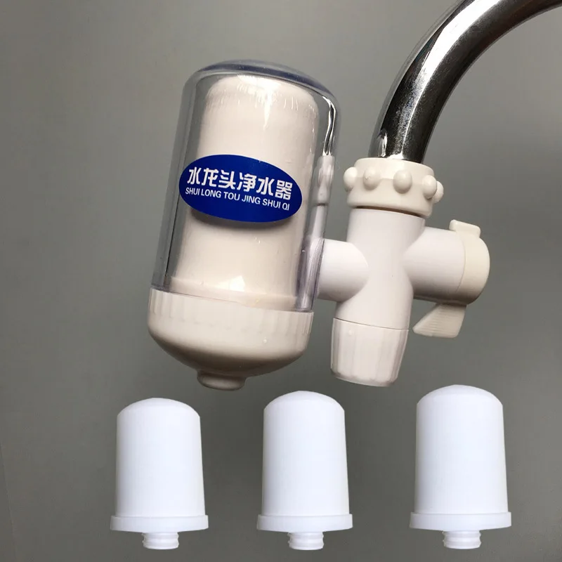 Миниатюрный очиститель воды для крана кухонный смеситель моющийся керамический