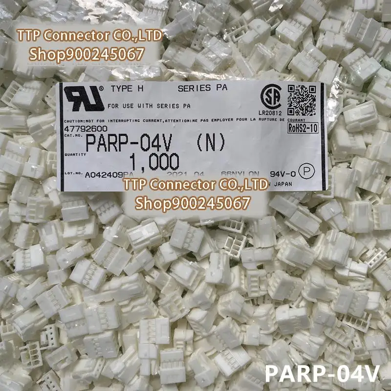 

100 шт./лот разъем, фотопластиковая оболочка, 4P, 2,0 мм, ширина ножки, 100% новый и оригинальный