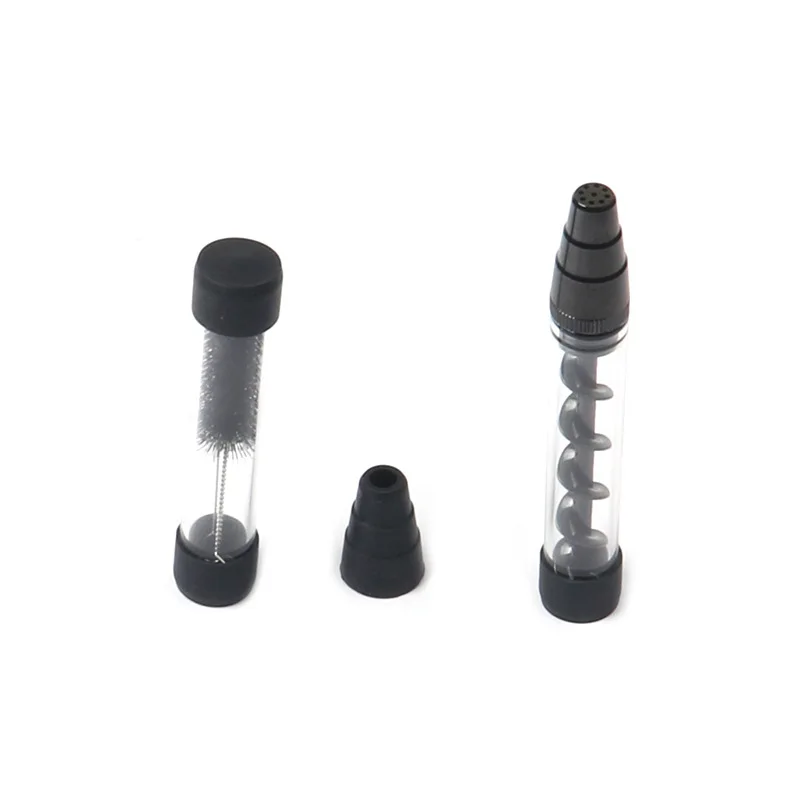 

Foreign trade new 120mm metal pipe spiral pipe box with cleaning tools spot