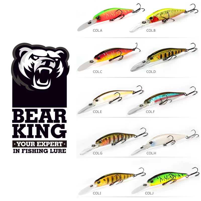 BEARKING 10cm 16g super magnet weight system long casting New model fishing lures hard bait 2019 quality wobblers minnow - купить по