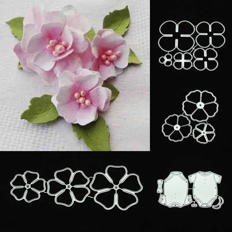 Листья тиснение для скрапбукинга ремесленный Нож Форма Цветок Лист Рамка