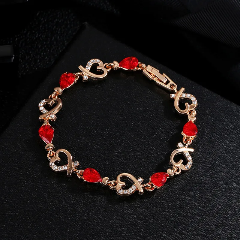 

Simple Temperament Hollow Heart Shape Bracelet Jewelry Accessories 2021