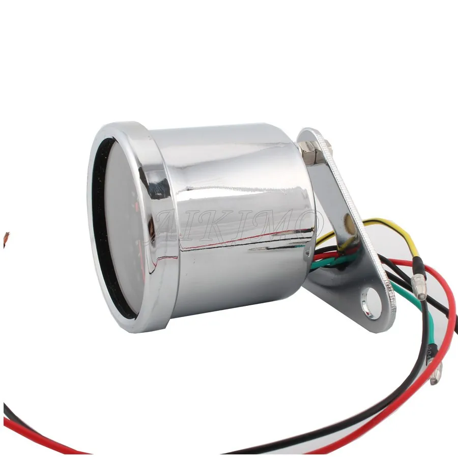 Универсальный Тахометр для мотоцикла 12 В со светодиодный Ной подсветкой |