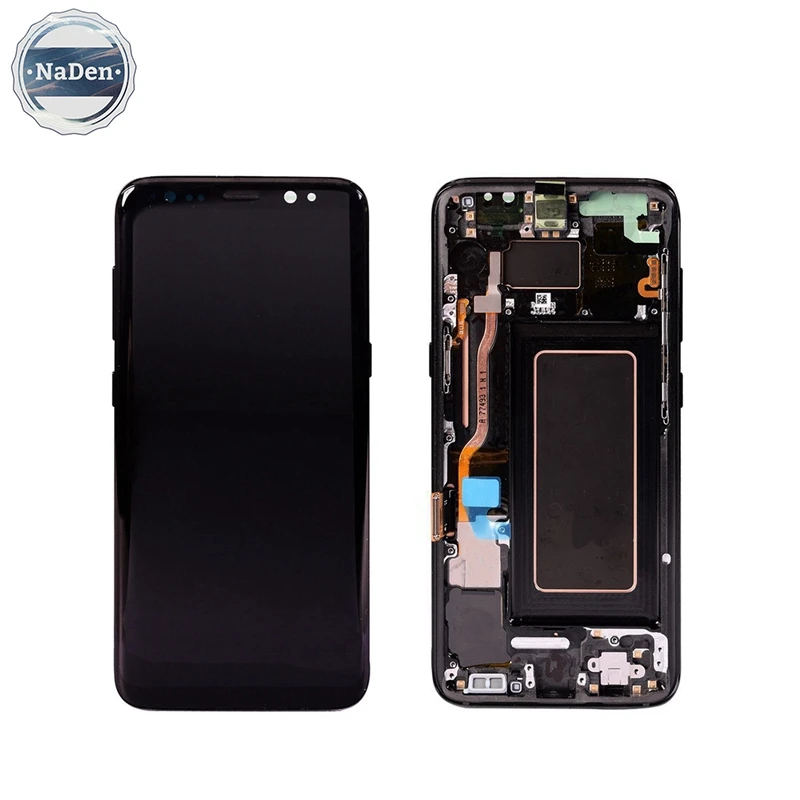 high quality mobile phone lcds for samsung galaxy s8 g950 lcd display touch screen free global shipping