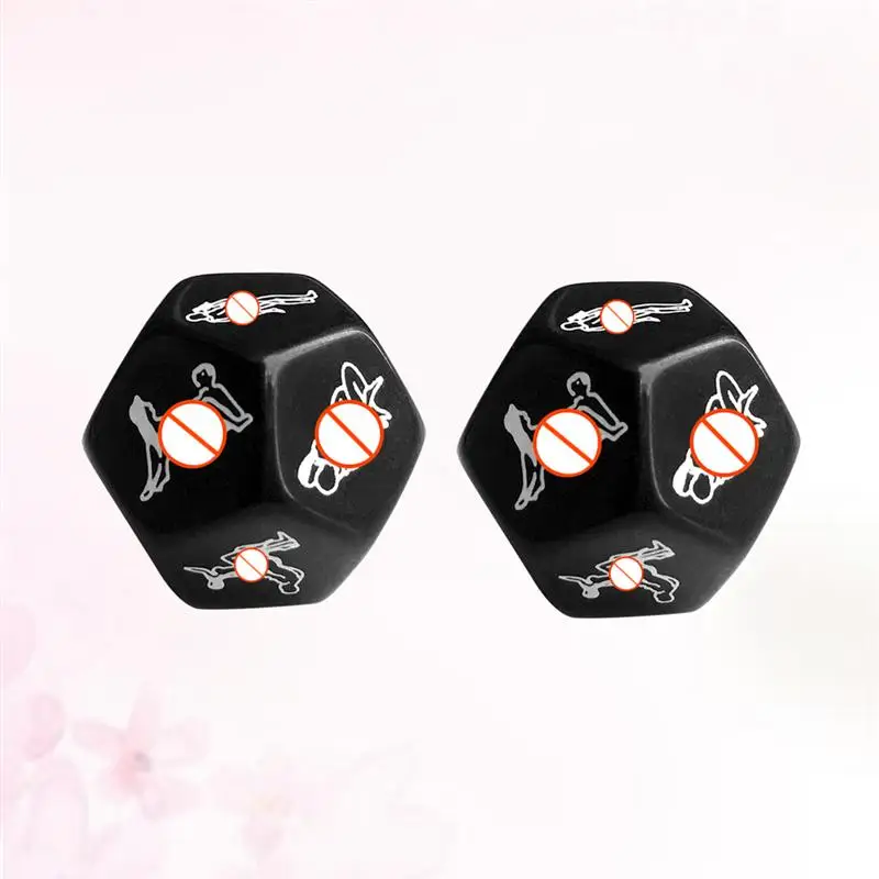 2 шт сексуальные игральные кости Веселые 12 позиций сторон забавные азартные игры
