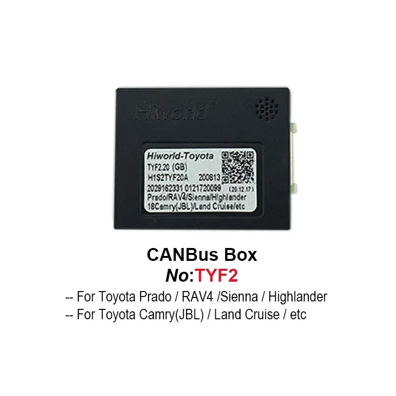 Автомобильный стерео Android Радио CANbus коробка декодер адаптер для Toyota Prado RAV4 Sienna