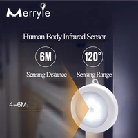 smart body wireless led motion sensor night light pir magnetic infrared emergency human sensor wall lamp cabinet stairs kitchen
