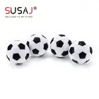 4 шт., пластиковые футбольные мячи, 32 мм