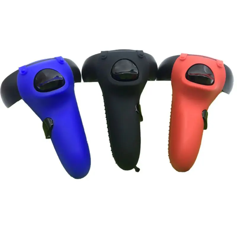 1 пара силиконовых чехлов с защитой от царапин и ударов для Oculus Quest / Rift S