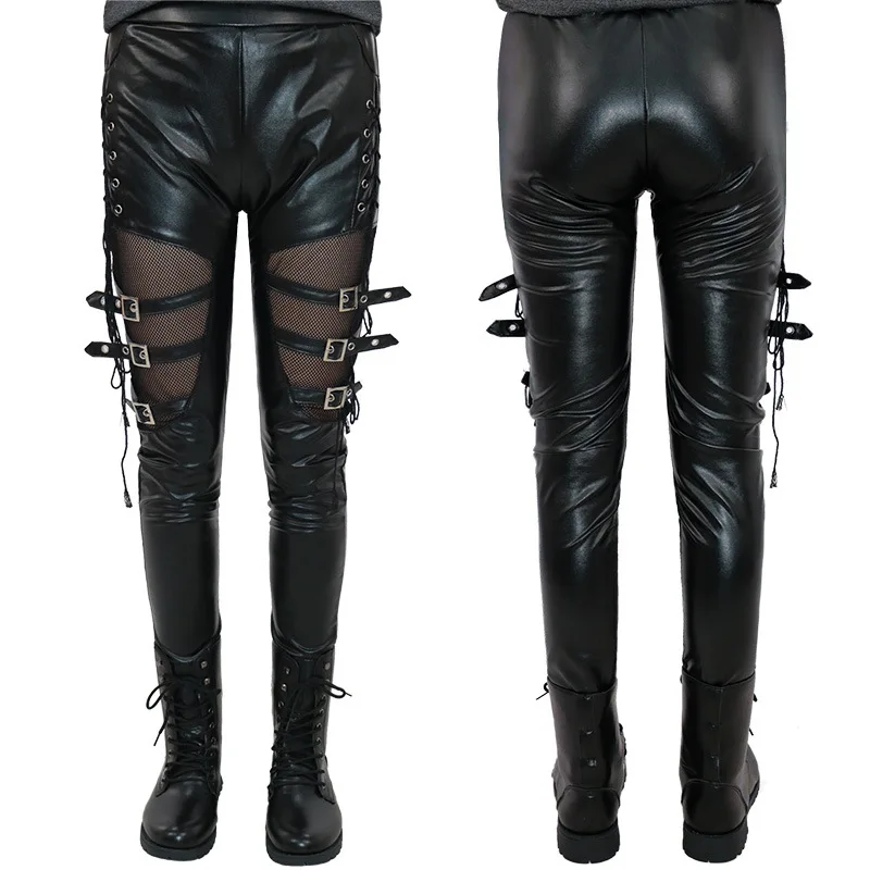 

Женские пикантные облегающие брюки в средневековом стиле, готические панковские леггинсы для вечерние ринки, ночного клуба, бара, сцены, та...