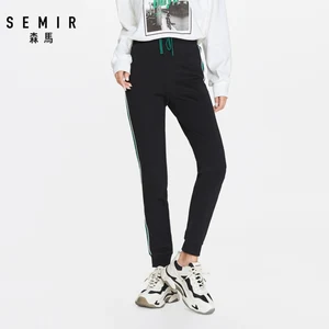 Брюки SEMIR Женские повседневные в стиле ретро, спортивные штаны для школьной формы, Модные Цветные, в стиле хип-хоп, для бега, весна 2020
