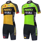 Команда JUMBO Велоспорт Джерси велосипедные шорты спортивная одежда 20D брюки Ropa Ciclismo Майо велосипедная одежда Униформа