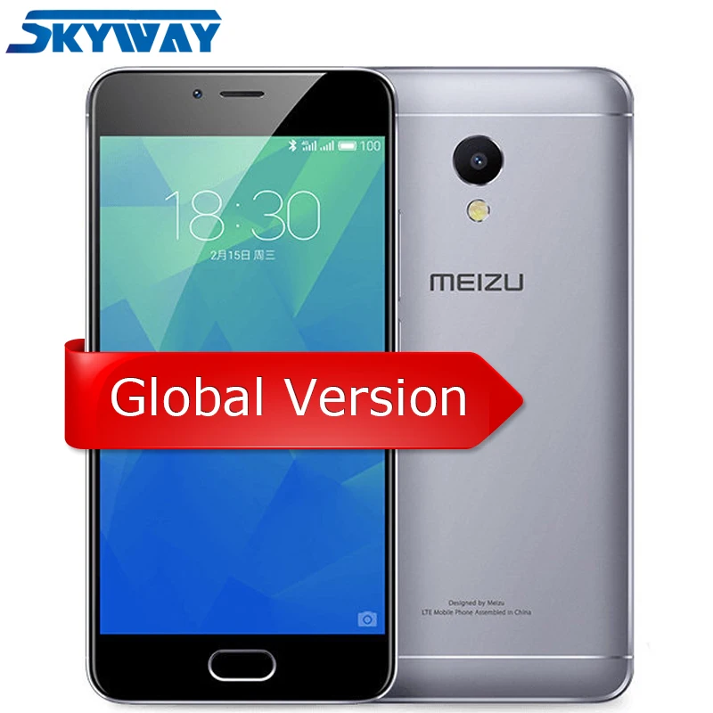 Оригинальный MEIZU M5S Глобальная Прошивка 4G LTE Мобильный Телефон 3ГБ 16ГБ