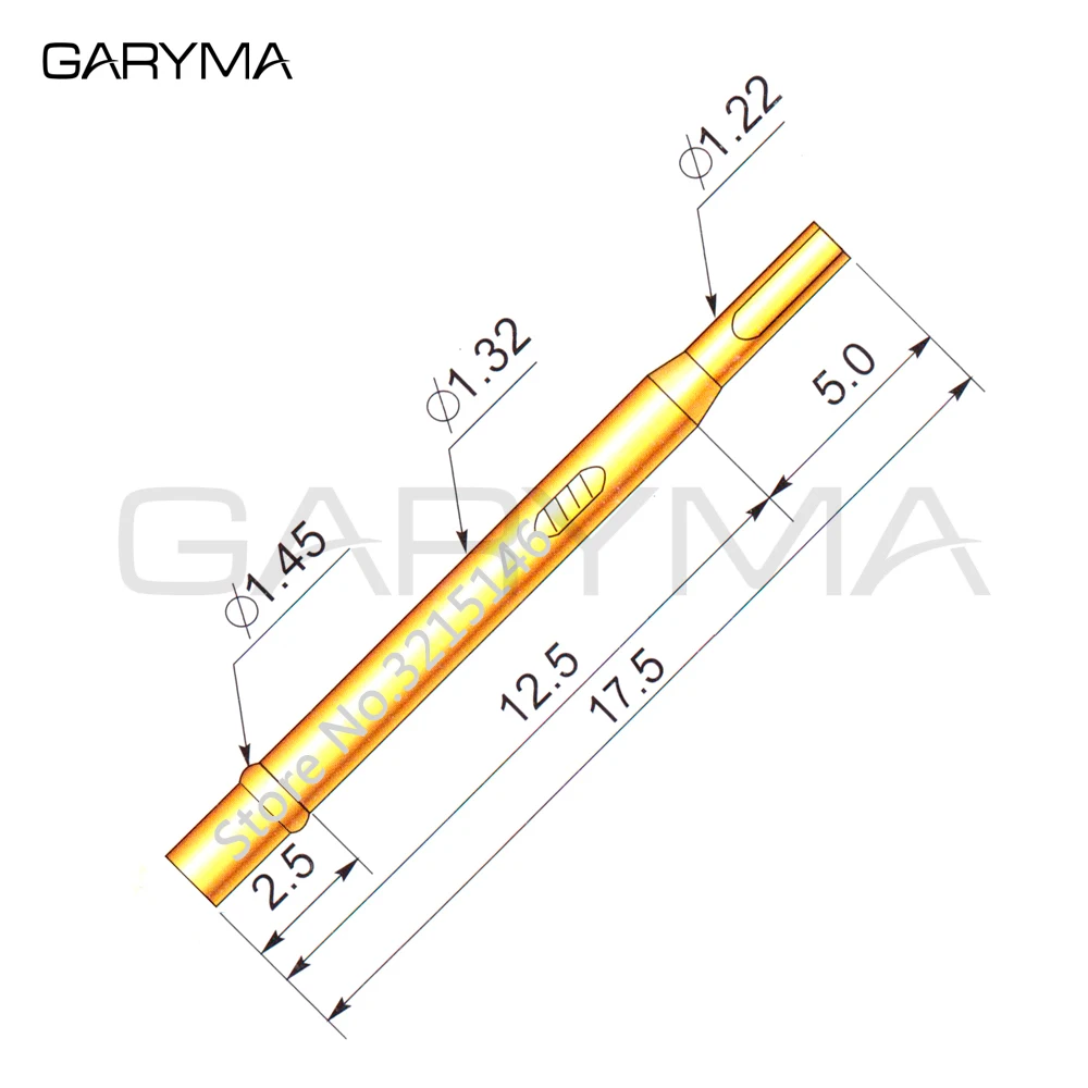 100 шт в упаковке R75 2S зонд Pogo контактный разъем Длина 26 5 мм инструмент|pogo pin