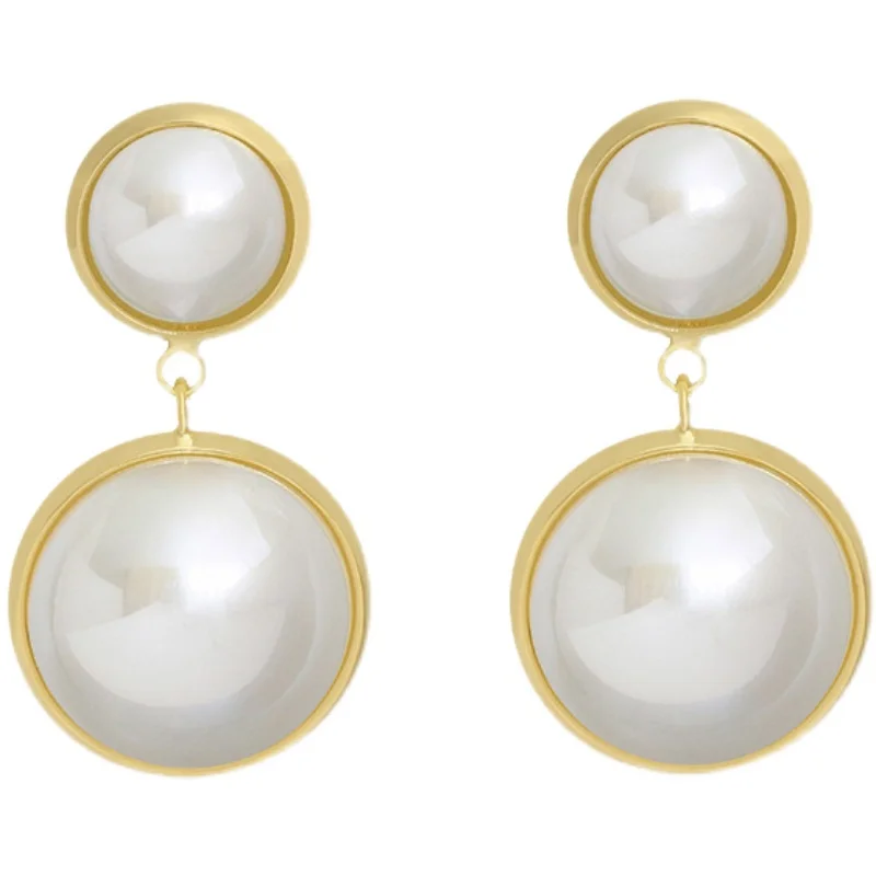 В Корейском стиле элегантные серьги с жемчугом женские 2020 Новые Популярные