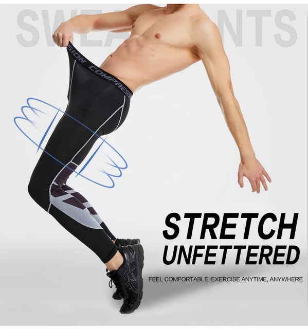 Iiniim Legging De Sport Homme Avec Poche Collant De Course Running - 10