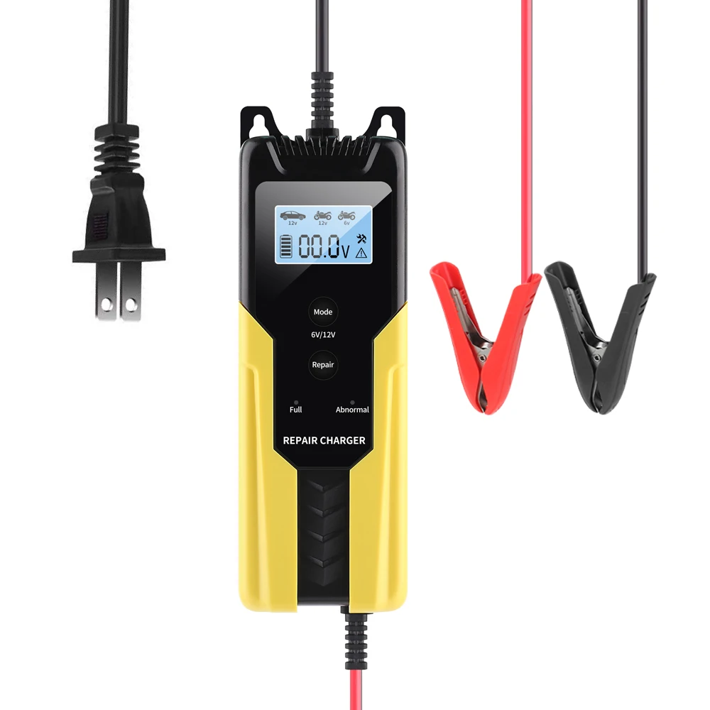 Автомобильный и мотоциклетный аккумулятор 12 0 в/6 в зарядное устройство s