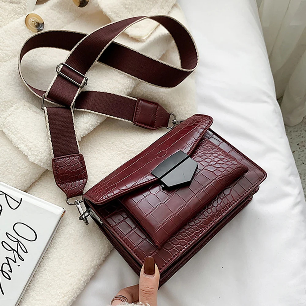 bags for women new fashion designer crossbody lady bags mini shoulder belt bag purses black handbags pu leather high quality free global shipping
