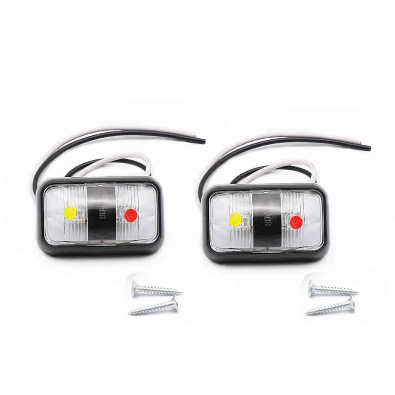 Лампа для автомобиля грузовика фургона прицепа 10 30 В 1 пара|Сигнальная лампа| |