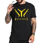 Футболка Dirilis Ertugrul, футболка турецкой исторической фантастики, европейский размер, 100% хлопок, мягкие высококачественные базовые футболки, топы