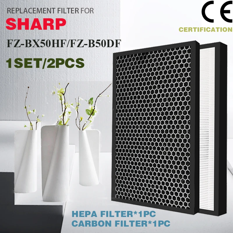 

For sharp air purifier filter FZ-BX50HF and FZ-B50DF Replacement air purifier KC-500Y5-B KC-500Y5-W KC-50E9-B/W KC-B50-B/W