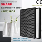 Для очиститель воздуха sharp фильтр FZ-BX50HF и FZ-B50DF Замена очиститель воздуха KC-500Y5-B KC-500Y5-W KC-50E9-BW KC-B50-BW