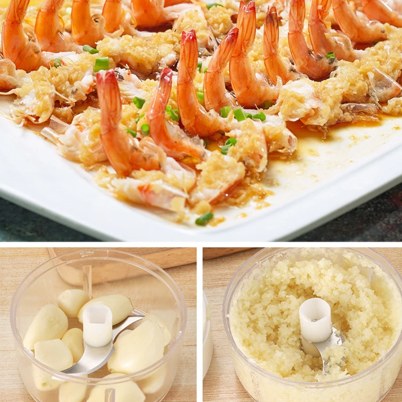 Ручной пресс для чеснока многофункциональный измельчитель продуктов овощей