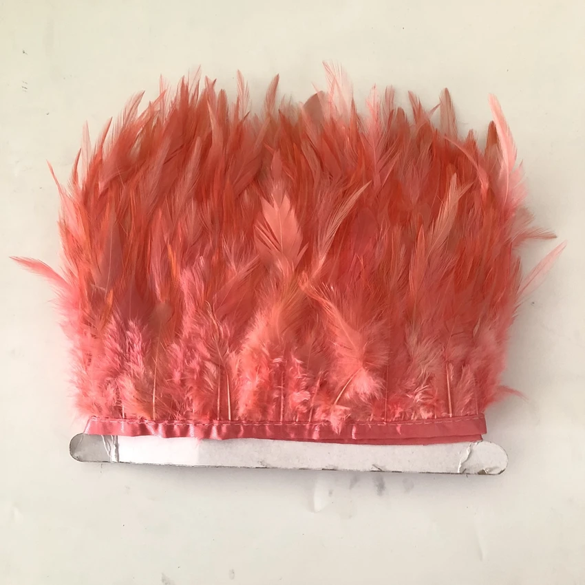 2 м/лот петушиный Куриный хвост листья бахрома отделка перьями 3 5 дюймов