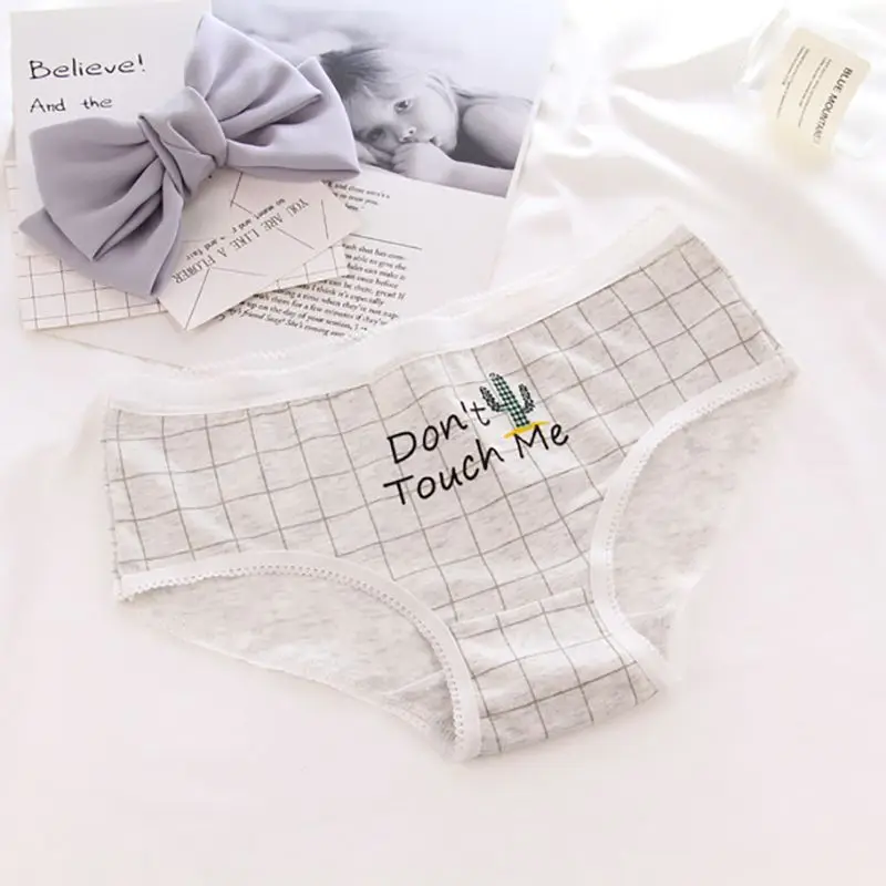 X милое нижнее белье с кошками в Вертикальную Полоску женские хлопковые штаны