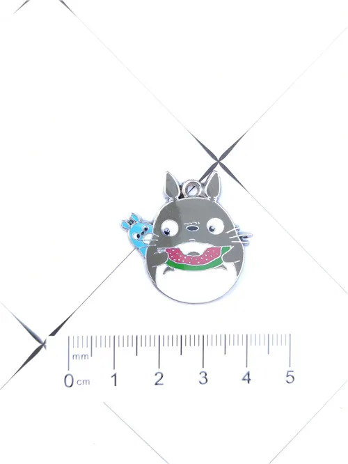 10 шт. ожерелье из японского аниме Мой сосед Тоторо цепочка для ключей эмалевые