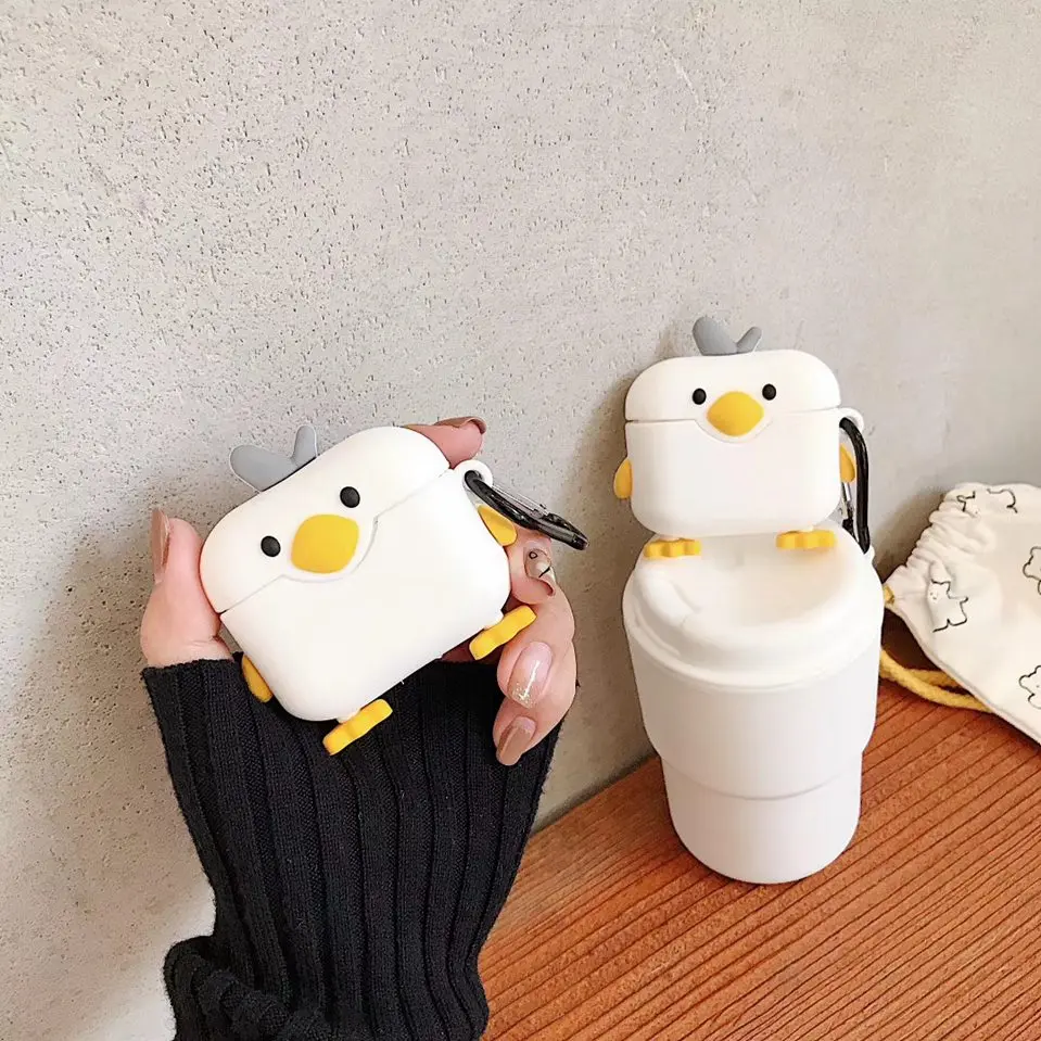 Чехол для наушников с Bluetooth для Airpods Pro 3, Apple, наушники с милым рисунком, коробка для Air Pods 3 Pro, гарнитура, силиконовый чехол, чехол, Fundas